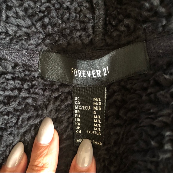 Black Teddy Jacket - Picture 3 of 6